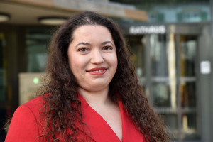 Platz 8 Emina Burnic, Industriekauffrau, Studentin, Kreisvorsitzende der JUSOS