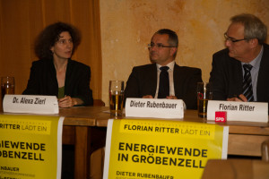 V.l.n.r.: Dr. Alexa Zierl, Dieter Rubenbauer, Florian Ritter